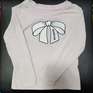 Moncler Kids Pink Long Sleeve Shirt